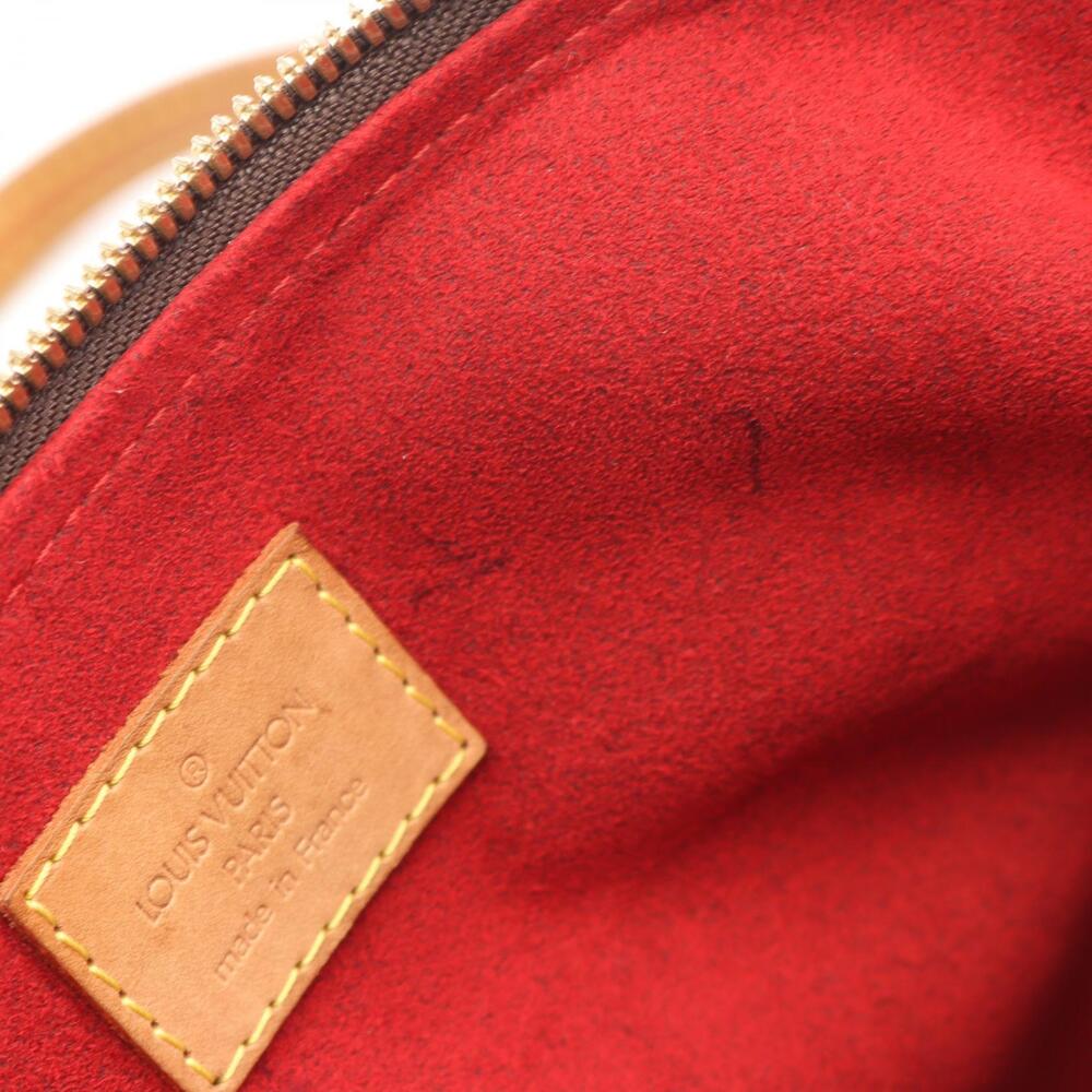 Louis Vuitton Coussin Monogram Shoulder Canvas Bag Leather Brown - Picture 5 of 9